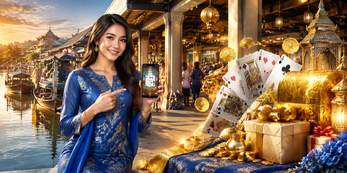 Permainan rummy gaya baju kurung Kota Bharu menggambarkan hiburan tempatan platform mtown88