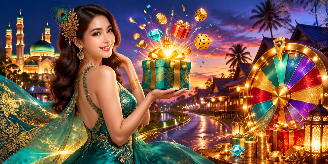 Malaysia lucky draws featuring traditional batik motifs and the vibrant entertainment atmosphere of mtown88