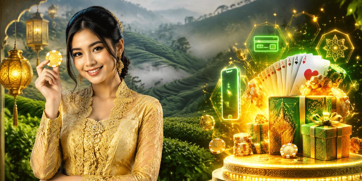 Suasana permainan Malaysia dengan pakaian kebaya tradisional mencerminkan platform hiburan tempatan mtown88